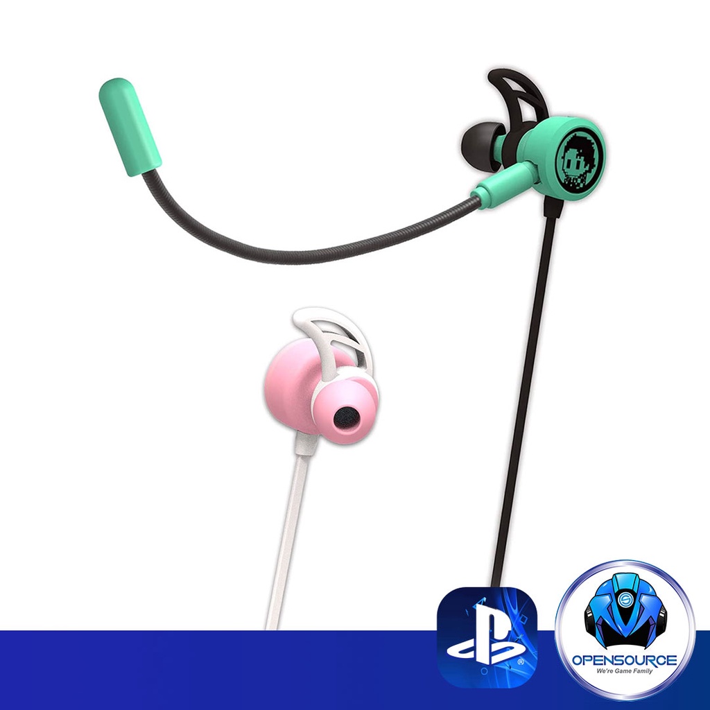 [พร้อมส่ง]HORI: หูฟัง มีสาย 3.5mm ของแท้ Gaming Headset In-Ear Kimetsu no Yaiba (Official Product JP)