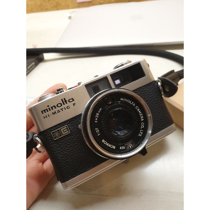 Minolta Hi Matic F กล องฟ ล ม Range Finder ลดเหล อ 3 500