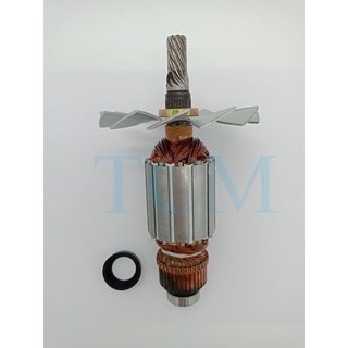 ทุ่น Armature 5401N เลื่อยวงเดือน 15 นิ้ว Makita ( พร้อมลูกปืนหัวคอมทองแดงท้ายทุ่น 1ลูก+ยางรองลูกปืน )