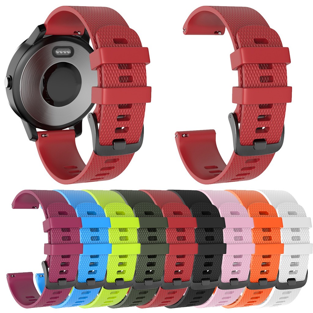 🇹🇭สายนาฬิกา 20 mm Garmin Vivoactive 3 5 Forerunner 645 245 165 venu SQ Coros Pace2 APEX 42mm Samsung Active 2 3 41mm