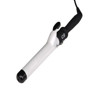 ที่ม้วนผม แปรงม้วนผมไฟฟ้า เครื่องม้วนผม Professional Ceramic Curling Iron CB-28 - White