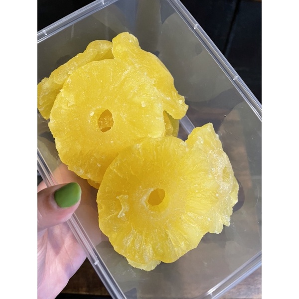 ผลไม้อบแห้ง สับปะรด อบแห้ง แบบบรรจุถุง 500 g