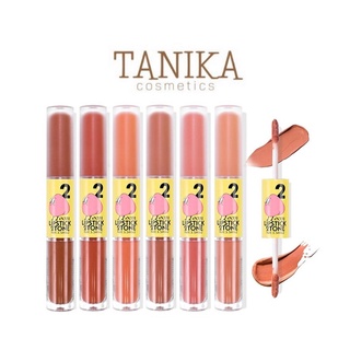 NEE CARA LIPSTICK 2 TONE MATTE &amp; GLOSS (N331) : neecara นีคาร่า ลิป ทู โทน แมทและกลอส