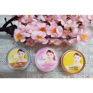 ⚡FLASH SALE⚡♡พร้อมส่ง ชุดสีขาวSuper Gold Caviar &amp; Sheep PlacentaครีมMelasmarสิว