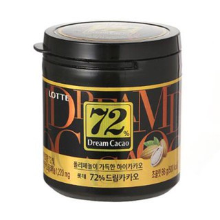 ล็อตเต้ ดรีม คาเคา72% ขายส่ง 12 ชิ้น (Lotte Dream Cacao 72%) 86 กรัม