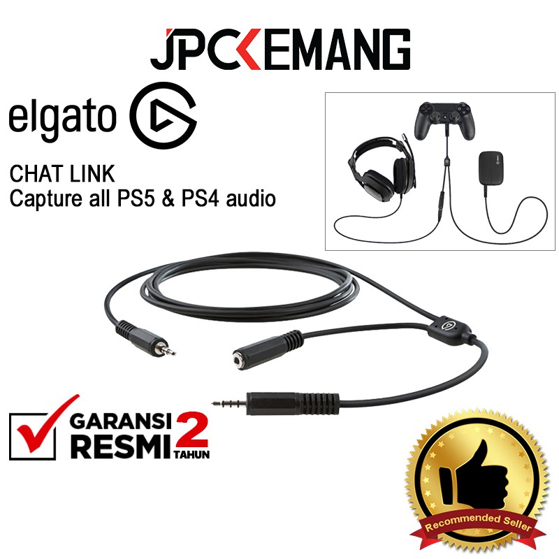 อะแดปเตอร Elgato Chat Link ส าหร บ All Ps5 Ps4 Audio Official Warranty 628