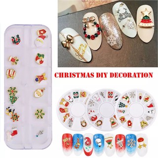 ☃️อะไหล่คริสต์มาสตกแต่งเล็บ Christmas Ornaments