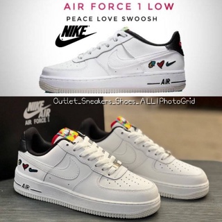 รองเท้า Nike Air Force 1 Low 07 LV8 3 Peace, Love, Swoosh (GS) ส่งฟรี