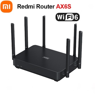 เราเตอร์ Xiaomi Redmi ax6s wifi 6 3200 Mbps 2,4/5 GHz ความถี่คู่ MIMO-OFDMA เส้นทางตาข่ายสูง MT7622B CPU