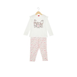 ANGEL KIDS ชุดนอนแขนยาวเด็กหญิง ชุดนอน เสื้อผ้าเด็กโต เด็กผู้หญิง เด็ก ของเล่น
