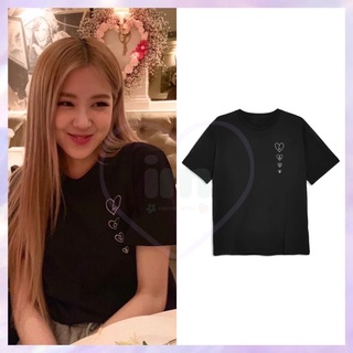 Preoder เสื้อยืดแบบ โรเซ่ ROSE BLACKPINK