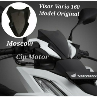 Vario 160 Visor โมเดลรถมอสโคว์ สีดํามันวาว