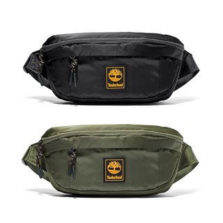  กระเป๋าคาดอก Timberland Neutral Army Green &amp; Black Glossy Casual Belt Bag Nylo กระเป๋าคาดอกผู้ชาย  กระเป๋าคาดอกผู้หญิง