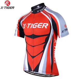 X-tiger เสื้อกีฬา สําหรับขี่จักรยานเสือภูเขา MTB