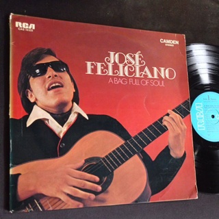 แผ่นเสียง 12 นิ้ว ศิลปินตาบอด ยอดเยี่ยมคนหนึ่ง Jose Feliciano ทดลองฟังได้ครับ