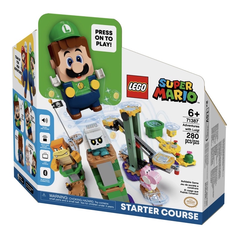 [แท้พร้อมส่ง] Lego Adventures with Luigi Starter course 71387