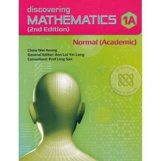 Se-ed (ซีเอ็ด) : หนังสือ Discovering Mathematics 1A Normal (Academic)  Textbook 2nd Edition (P)