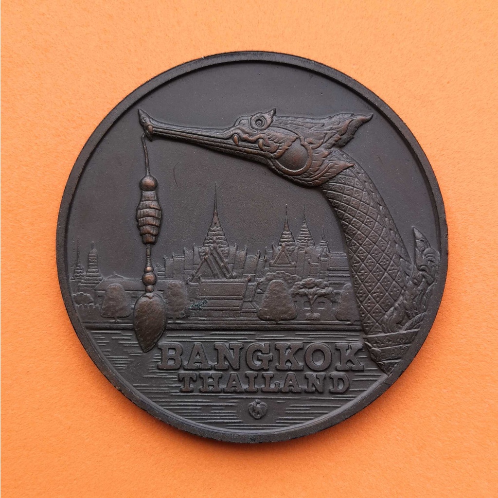เหรียญ Fespic Games Bangkok 1999 เนื้อทองแดงรมดำ ขนาด 5 ซม. ผลิตน้อย หายากครับ พระเครื่อง วัตถุมงคล ของสะสม ของที่ระลึก