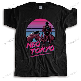 เสื้อยืดแขนสั้น ผ้าฝ้าย พิมพ์ลาย Welcome Tokyo Akira Shotaro Kaneda สําหรับผู้ชายสามารถปรับแต่งได้