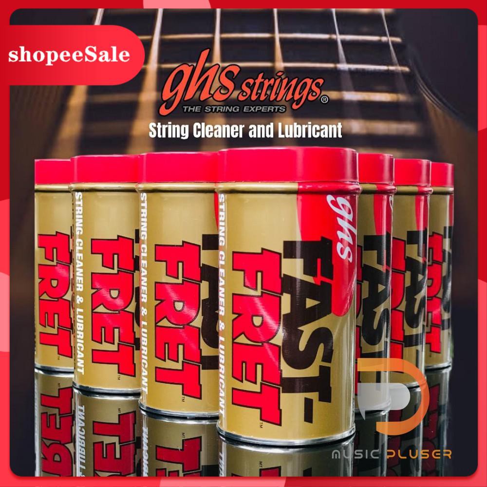GHS Fast Fretอุปกรณ์ทำความสะอาดสายกีตาร์และเฟร็ต ช่วยยืดอายุของสาย ให้ใช้ได้ยาวนาน ไม่ว่าจะเป็น กีต้