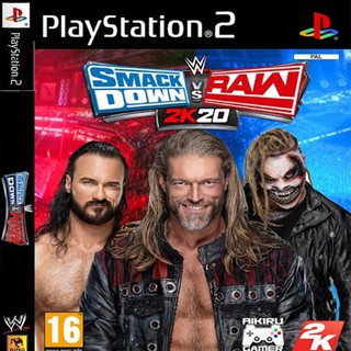 แผ่นเกมส์ PS2 (ส่งไว) WWE SMACKDOWN VS RAW 2020 (MOD)