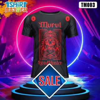 คอตต้อนคอกลมเสื้อยืดแขนสั้น พิมพ์ลาย SABAH MURUT HEADHUNTER และเสื้อยืดS-5XL