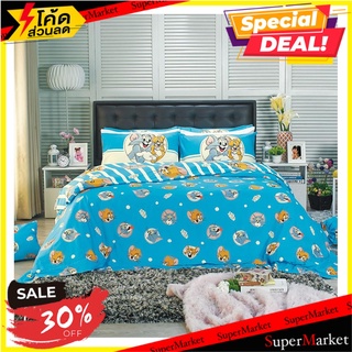 ชุดผ้าปูที่นอน 3.5 ฟุต 3 ชิ้น SATIN PLUS TOM&amp;JERRY PL010 ผ้าปูที่นอน BEDSHEET SET 3.5FT 3PCS SATIN PLUS TOM&amp;JERRY PL010