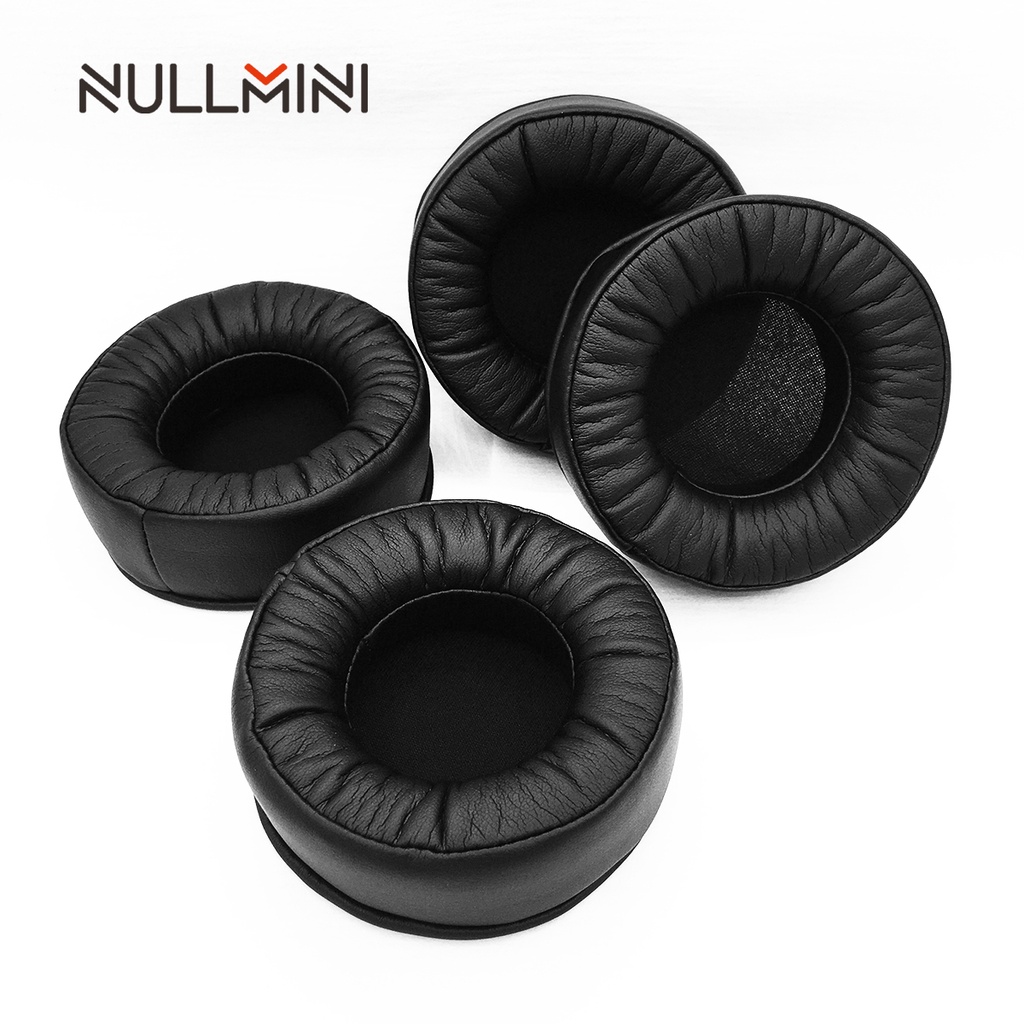 NullMini เปลี่ยนแผ่นรองหูฟังสําหรับ Rapoo S100 S-100 หูฟังหนังนุ่มหูฟัง Earmuff ชุดหูฟัง