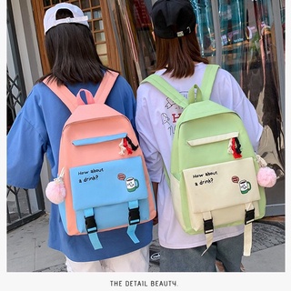 Kids Fashion Bags พร้อมส่ง! เซ็ตกระเป๋าเป้ 4 ใบ กระเป๋าเซตผู้หญิง สะพายหลัง