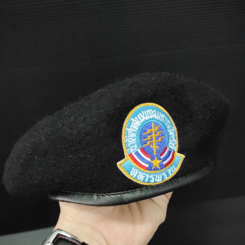 หมวกเบเร่ต์ทหารพรานยี่ห้อTOPเเท้100% - รูปที่ 6