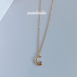 seadada สร้อยคอ 14k Ferry pendant necklace