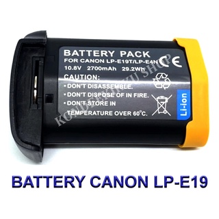 LP-E19 / LPE19 Replacement Battery for Canon EOS-1D X Mark III, 1D X Mark II, 1D X, 1Ds Mark III, 1D Mark IV, 1D Mark II