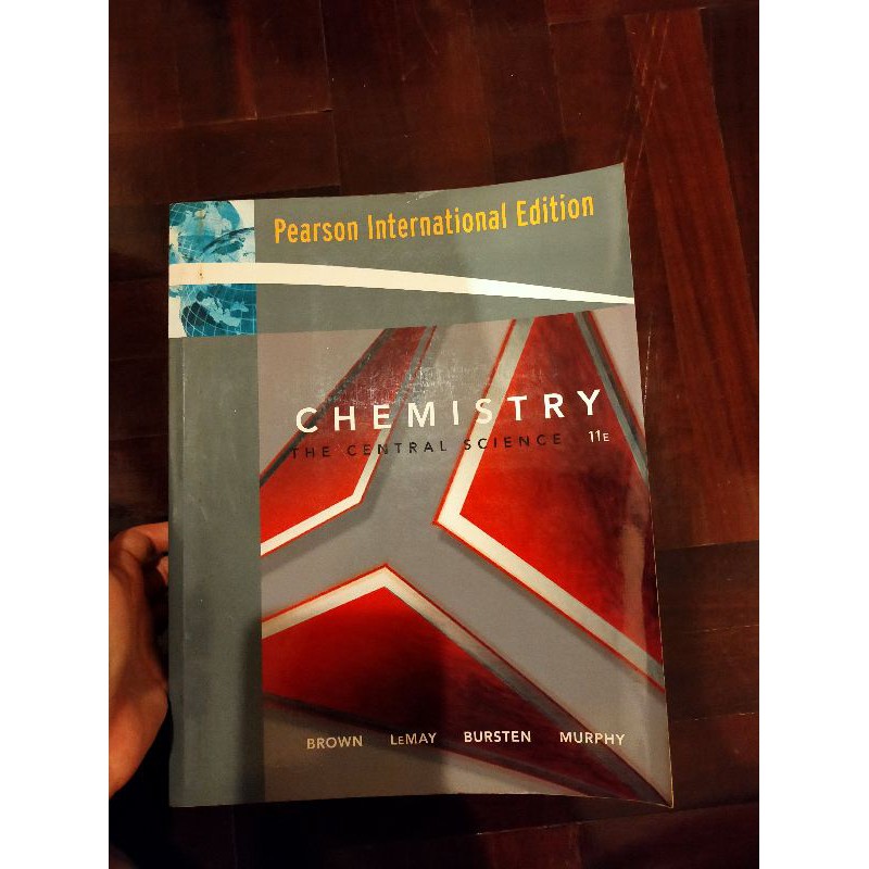 หนังสือ text วิชาเคมี ของ Pearson
