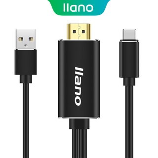 llano Type C to HDMI USB C อะแดปเตอร์แปลงสำหรับ Macbook / Huawei metabook