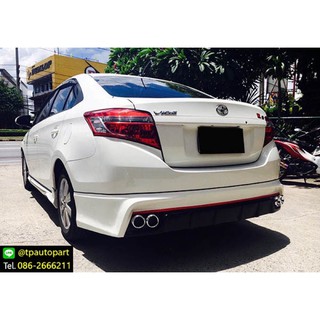 ชุดเเต่งรถ ชุดเเต่งรถยนต์ ชุดแต่งวีออส Toyota Vios 2013 2014 2015 2016 AR-Sport สเกิร์ตรอบคัน จาก Tp-Autopart