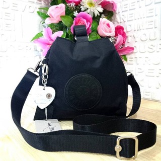 Black Kipling 2Ways Immin Mini Bucket Bag