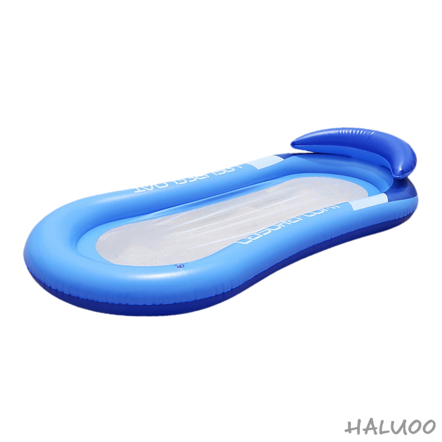 Inflatable Pool Float Bed Lilo, Water Hammock Swimming Pool Floats Mesh