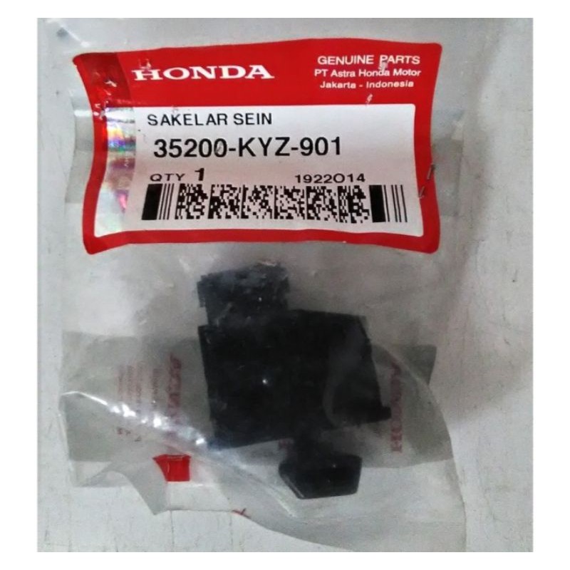 TOMBOL 35200-KYZ-901 HGP AHM 100% ORIGINAL RITING BUTTON NEW BLADE 110 REVO 110 CARBON SUPRA X 125 ห