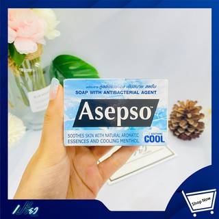 Asepso cool soap 70 g. สบู่ อาเซปโซ คูลลิ่งเมนทอล 70g. 1 ก้อน