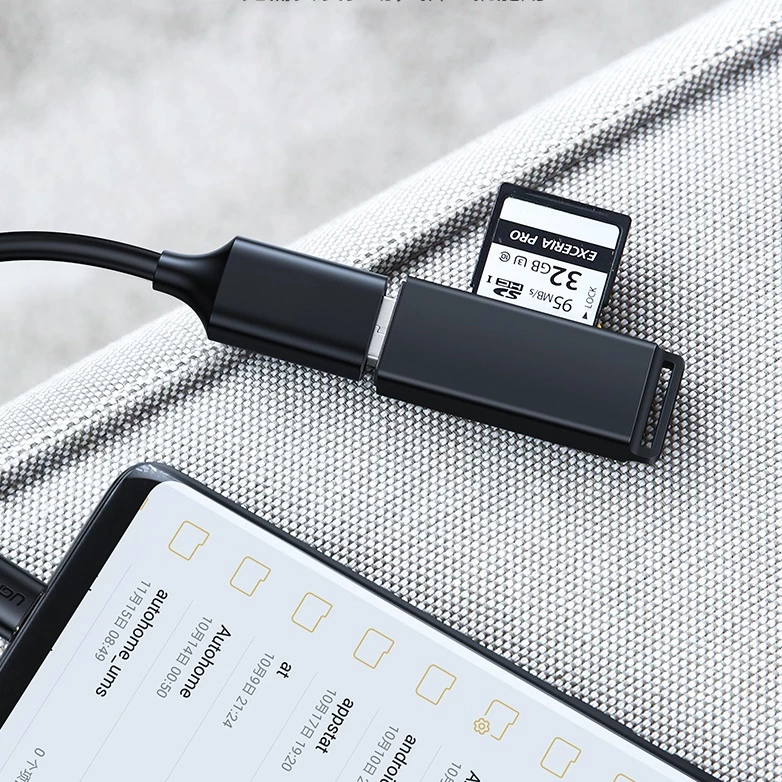 Caravan Crew TYPE-C OTG Adapter USB 15cm Converter สามารถถ่ายโอนข้อมูลระหว่างสมาร์ทโฟนและ แฟลชไดรฟ์ได้ thumbnail 9