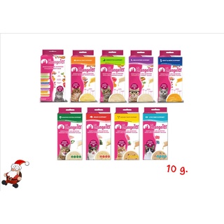 ChangeTer ขนมแมวเลีย อร่อยไม่ทำร้ายไต ไม่เค็ม ถูกใจแมวทุกตัว 1 กล่องมี 4 ซอง ประมาณ 10g ต่อซอง