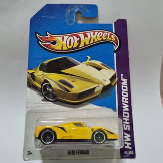 รถเหล็ก Hotwheels ENZO FERRARI สีเหลือง (ib27)