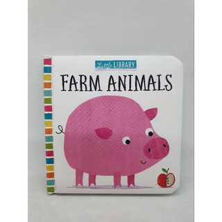 Farm Animals. Little Library. Small Board book-B