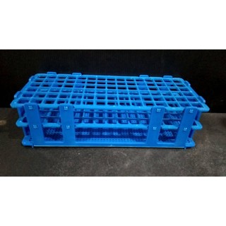 Plastic Test Tube Rack พลาสติก ตะแกรงใส่หลอดทดลอง