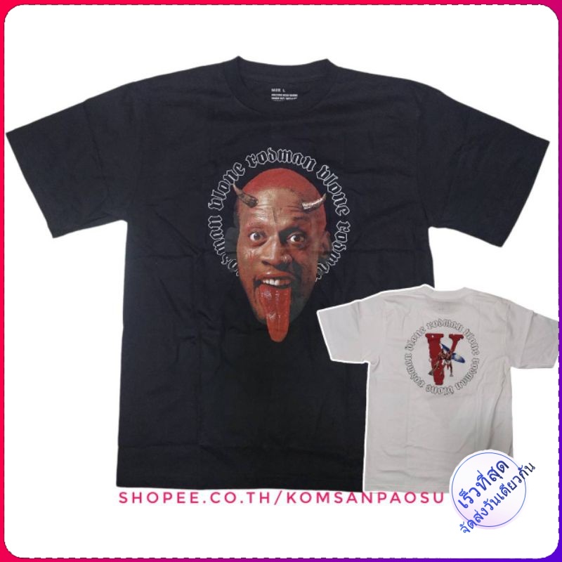 เสื้อยืด rodman dennis rodman x vlone