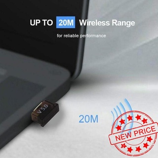 อะแดปเตอร์รับสัญญาณเสียงเพลงบลูทูธไร้สาย Usb L9N3