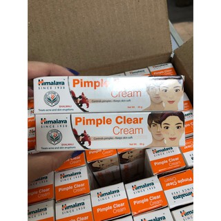 ล๊อคใหม่ถูกที่สุด ครีมแต้มสิวขั้นเทพ แพ็คเกจใหม่ Himalaya Acne-N-Pimple Clear Cream แท้นำเข้าจากประเทศอินเดีย