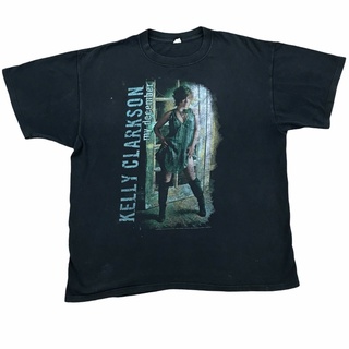 เสื้อยืด พิมพ์ลาย Kelly Clarkson 2008 World Tour สไตล์วินเทจ คลาสสิก ไม่ซ้ําใคร สําหรับผู้ชาย Y2k 492752