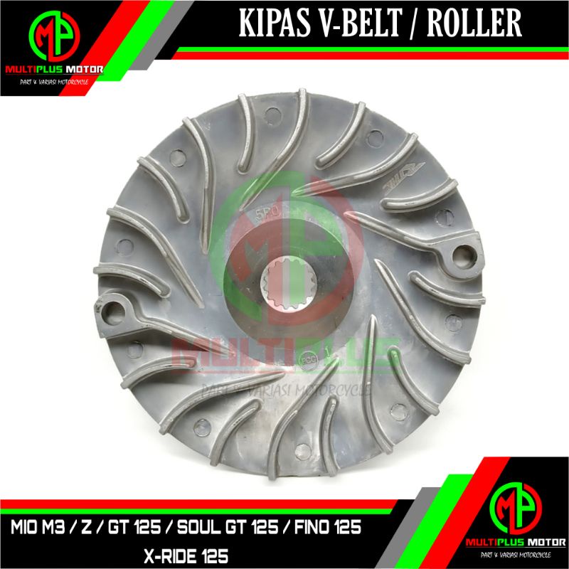 บ้านลูกกลิ้งพัดลม CVT ขับเคลื่อนหน้า MIO M3, MIO Z, MIO GT 125, SOUL GT 125, MIO 125, FINO 125, X-RI