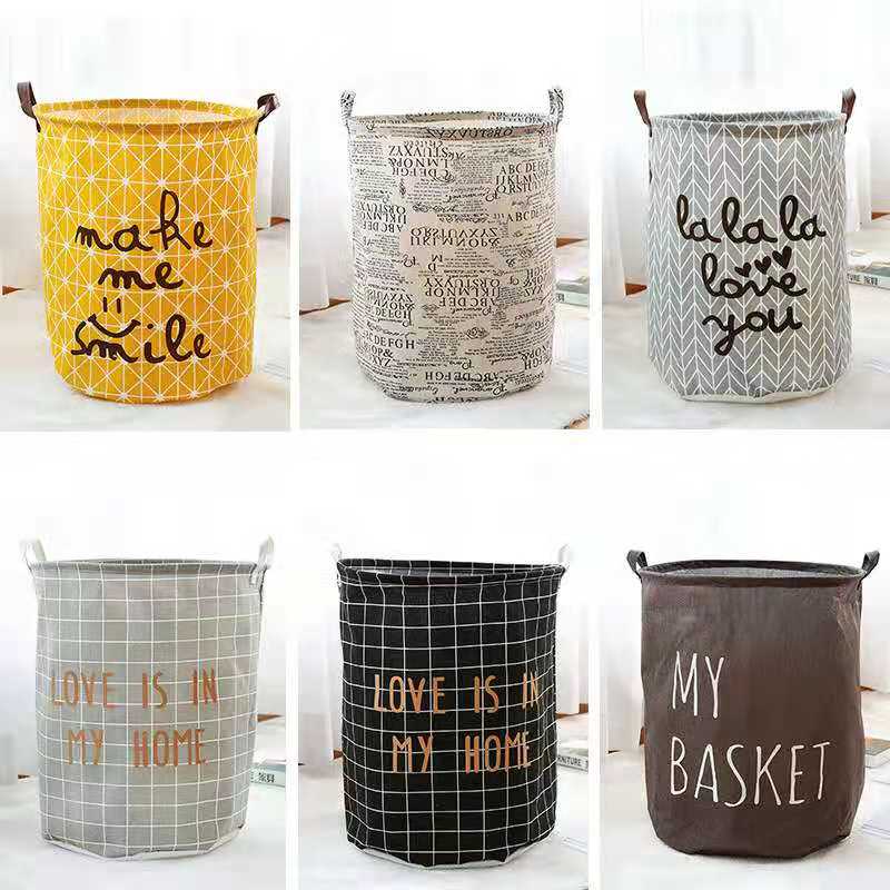 ตะกร้าผ้า ตะกร้าใส่เสื้อผ้าใช้แล้ว ตะกร้าอเนกประสงค์พับเก็บได้ ตระกร้าผ้า เอนกประสงค์พับเก็บได้ เครื่องใช้ในบ้าน - รูปที่ 6